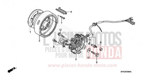 GENERATRICE CRF230F9 de 2009